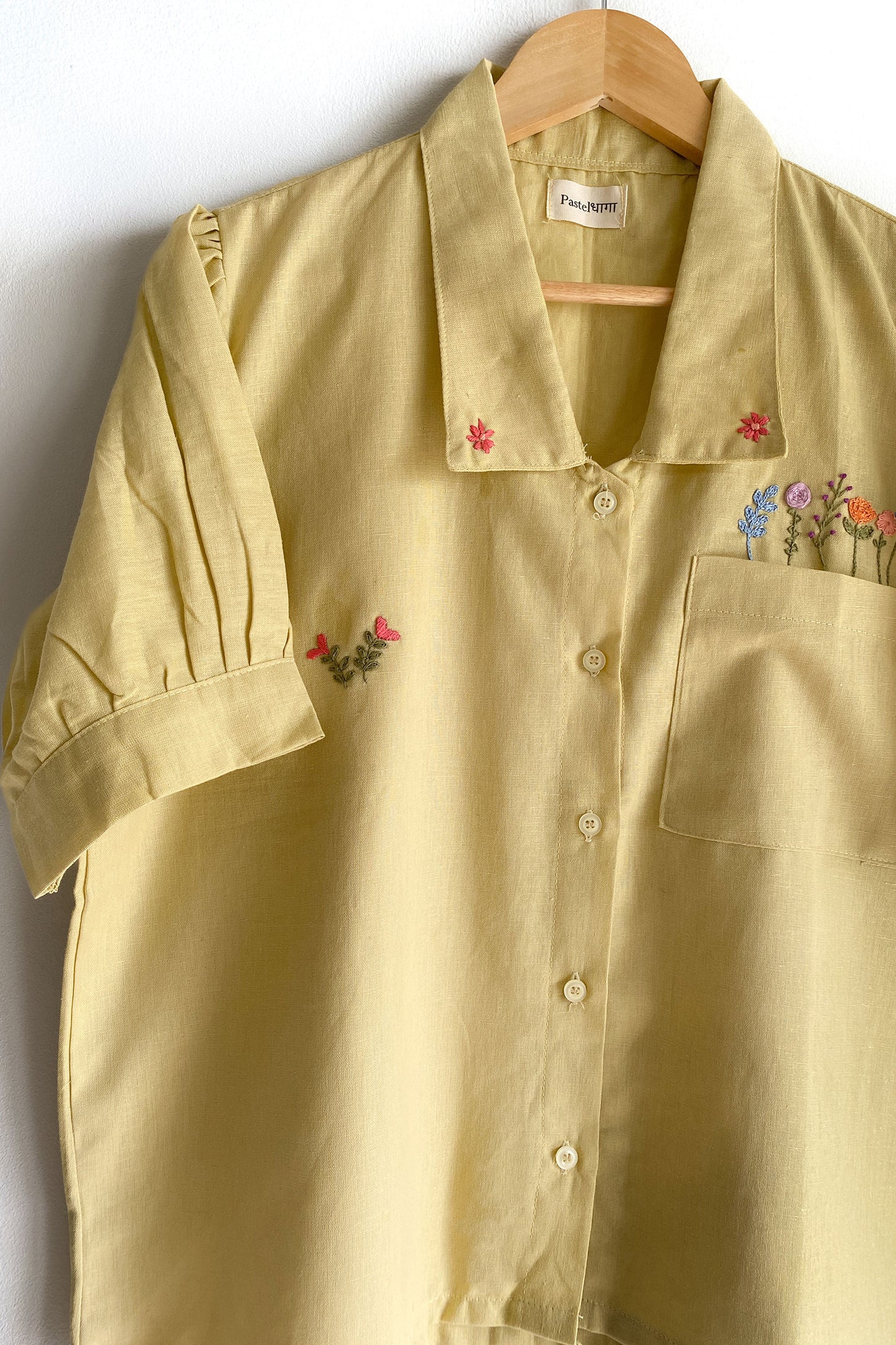 Cotton Candy Wildflower Light Yellow Shirt (Unisex)