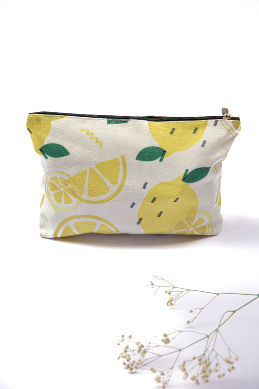 Yellow Lemon Daily Essential Small Pouch